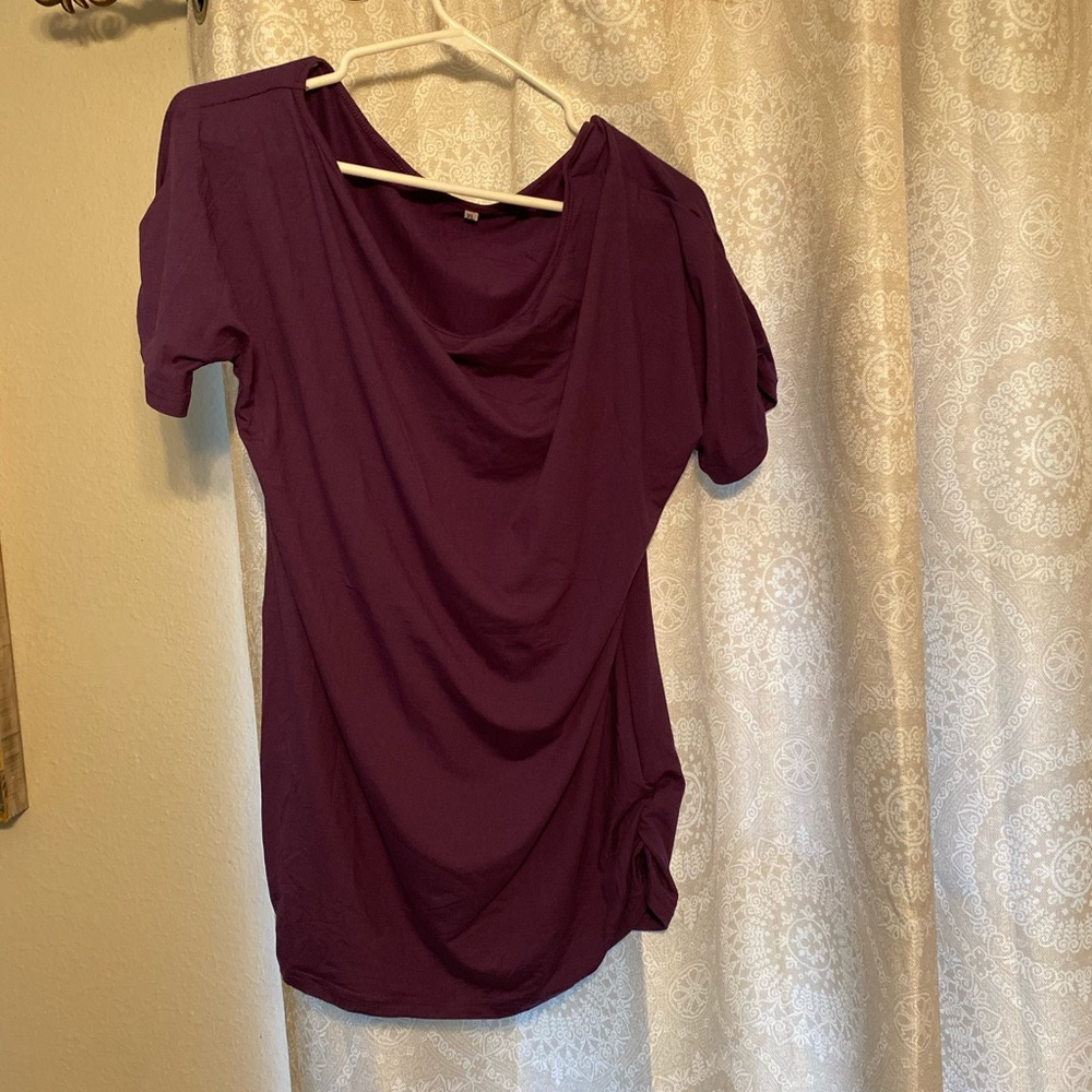 Plum Blouse
